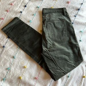 LOFT SZ30/10 VELVET PANTS/JEANS